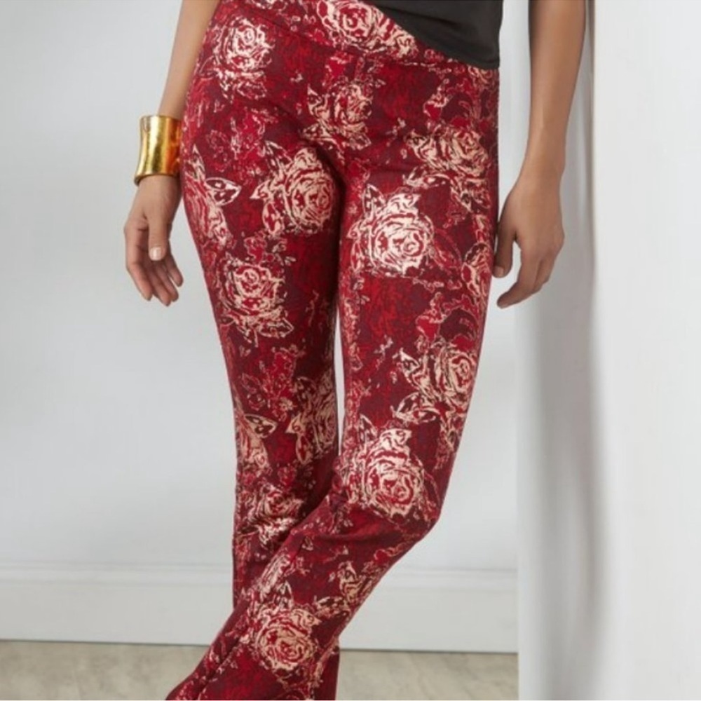 NWT Soft Surroundings Perfect Ponte Straight Leg Serrano Pants Sz PXL (18)
